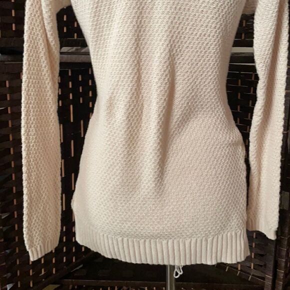 BDG Urban Outfitters Long Cream Knit “London”Cardigan w/Pockets (XS) - Picture 13 of 16